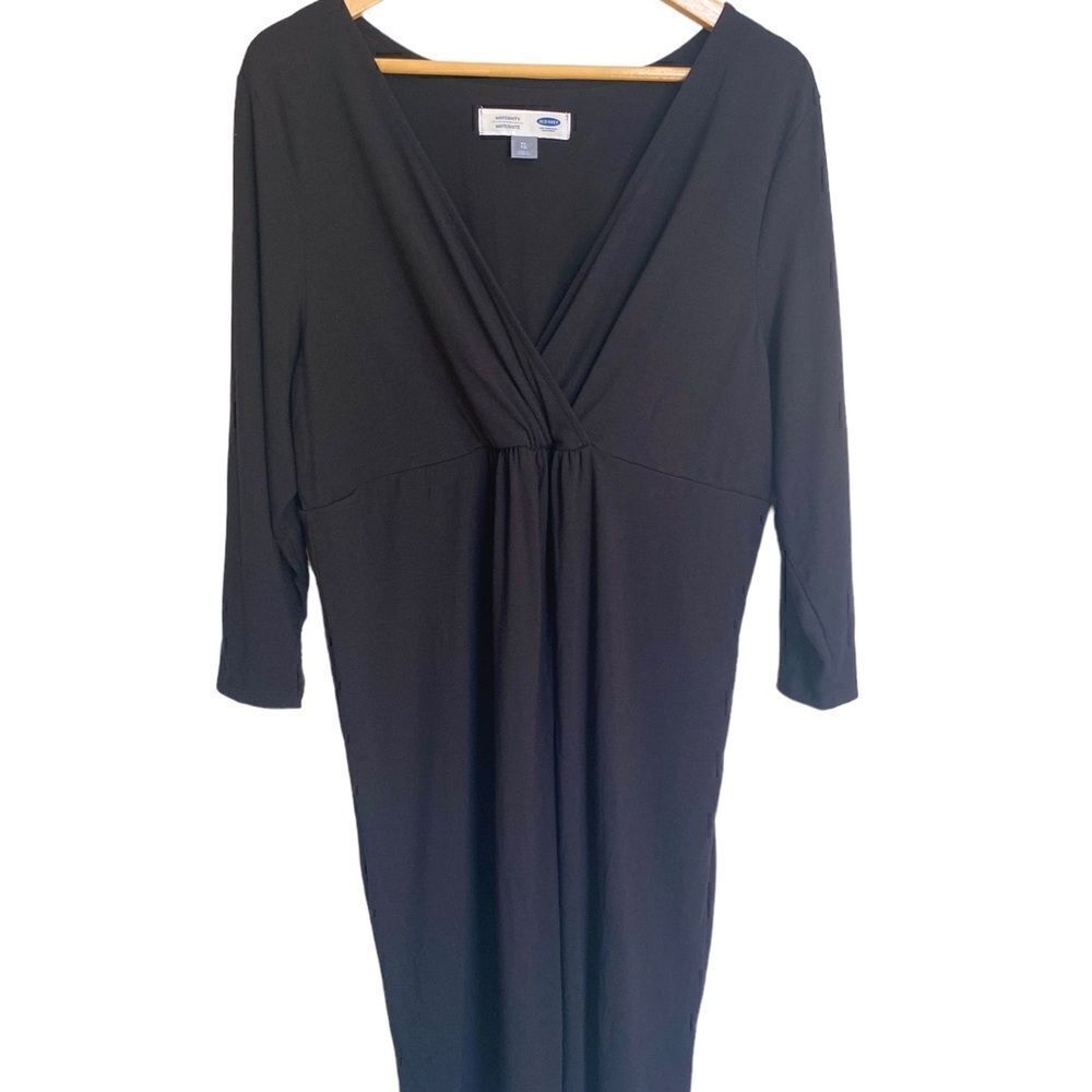 Old Navy Maternity Dress Black Size XL